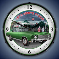 1970 Monte Carlo (Green) Led Clock