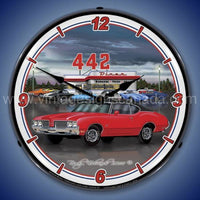 1970 Oldsmobile 442 Led Clock