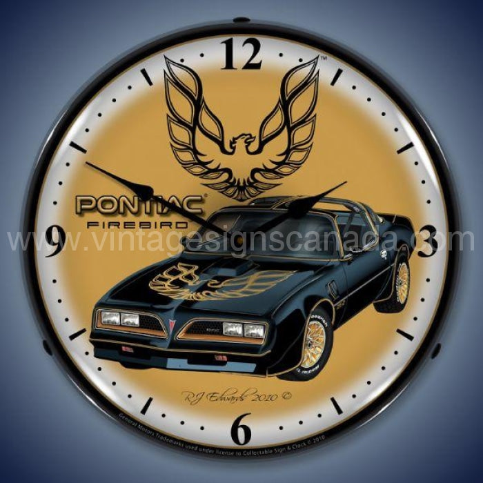1977 Pontiac Firebird Led Clock