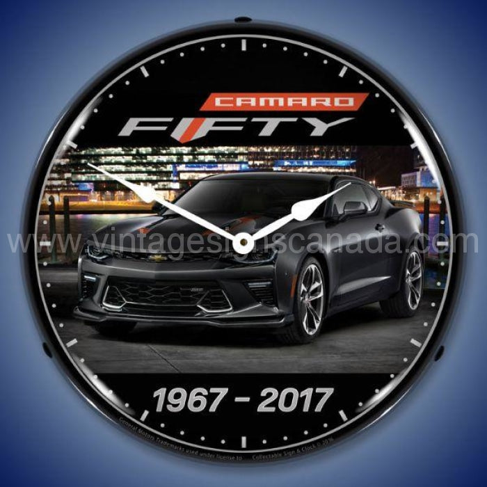 2017 Camaro 50Th Led Clock