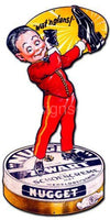 21 Nugget Vintage Metal Sign-12X24 Metal Sign