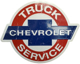 24 Chevy Truck Service Die-Cut Sign Tin Sign