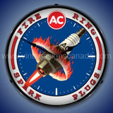 Ac Spark Plugs Led Clock