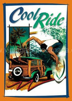 Airwaves Cool Ride Tin Sign - Vintage Signs Canada