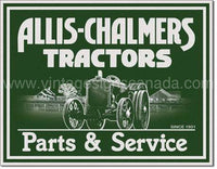 Allis Chalmers P&S Tin Sign-16X12 Sign
