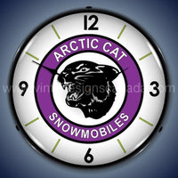 Arctic Cat Snowmobiles Led Clock