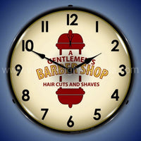 Barber Shop 2 Led Clock