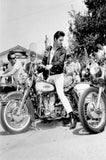 Biker Elvis Metal Sign - Vintage Signs Canada