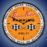 Bracket Racer Parking Led Clock