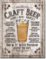Brew It-Passion Tin Sign-12X16 Sign