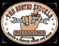 Busted Knuckle Garage Tin Sign - Vintage Signs Canada