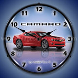 Camaro G5 Red Jewel Led Clock