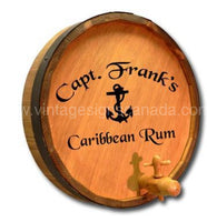 Anchor Quarter Barrel Sign - Vintage Signs Canada