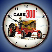 Case 300 Tractor Led Clock