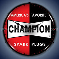 Champion Spark Plugs Led Clock