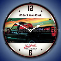Chevrolet 454 Ss Truck Led Clock
