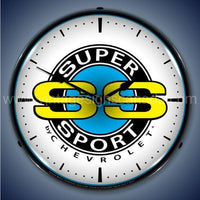 Chevrolet Super Sport Led Clock