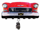 Chevy Bel Air Front End Cut Out Metal Key Holder-12X8 Metal Sign