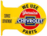 Chevy Flange Tin Sign-18X14 Sign