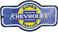 Chevy Service Led Neon Light Up Sign Neon