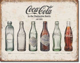 Coke Bottle Tin Sign - Vintage Signs Canada