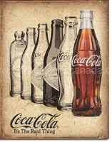 Coke-The Real Thing Tin Sign