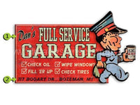 Copy of Full Service Garage Vintage Wood Sign - Vintage Signs Canada