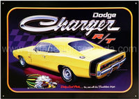 Dodge Charger Embossed Tin Sign Metal Sign