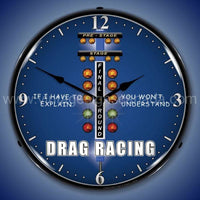 Drag Racing Led Clock