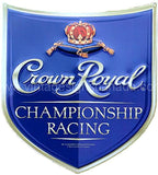 Embossed Crown Royal Shield Die-Cut Tin Sign