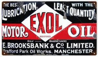 Exol Oil Sign - Vintage Signs Canada