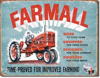 Farmall-Model A Tractor Tin Sign