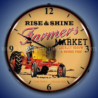 Farmers Market Led Clock