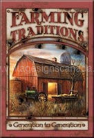 Farming Tradition Magnet - Vintage Signs Canada