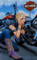 Finishing Touch Babe Harley-Davidson Metal Sign