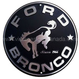Ford Bronco 24 Round Tin Sign