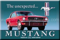 Ford Mustang Magnet - Vintage Signs Canada