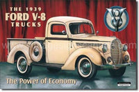 Ford Pickup 1939 Tin Sign - Vintage Signs Canada