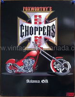 Foxworthy Choppers Tin Sign