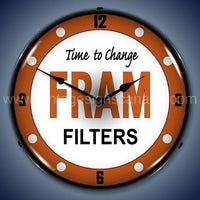 Fram Filters Led Clock