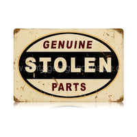 Genuine Stolen Parts Vintage Metal Sign Metal Sign