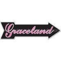 Graceland Arrow Tin Sign - Vintage Signs Canada
