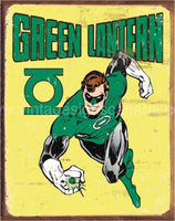 Green Lantern Retro Tin Sign