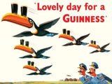 Guinness Lovely Day Tin Sign - Vintage Signs Canada