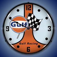Gulf Racing Gt40 Led Clock