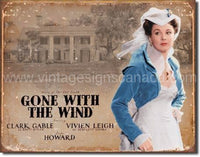 GWTW-Scarlett Tin Sign - Vintage Signs Canada