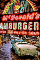 Hamburger Drive In Steel Sign - Vintage Signs Canada