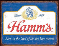 Hamms Brewing Tin Sign