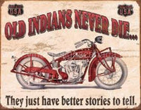 Indian Better Stories Tin Sign