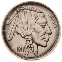 Indian Head Nickel Tin Sign - Vintage Signs Canada